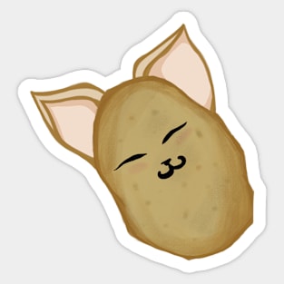 Potato Cat Sticker